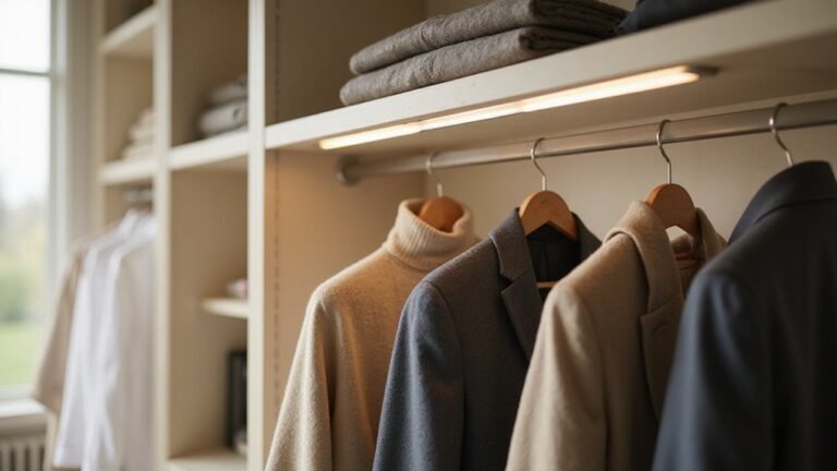 top closet lighting ideas