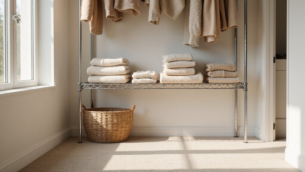 top closet wire shelves