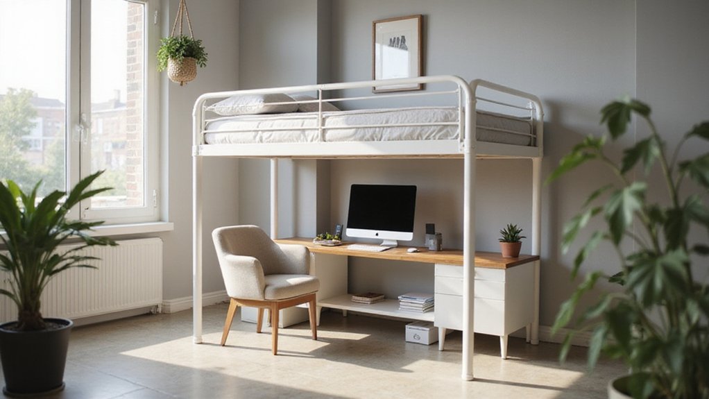 top space saving loft beds