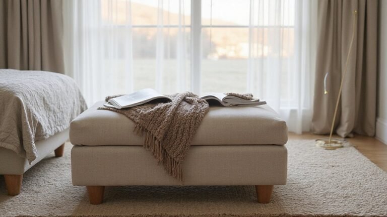 top storage ottoman benches