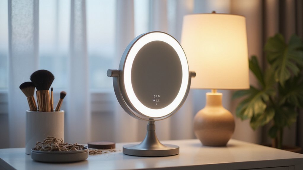 top vanity makeup lights