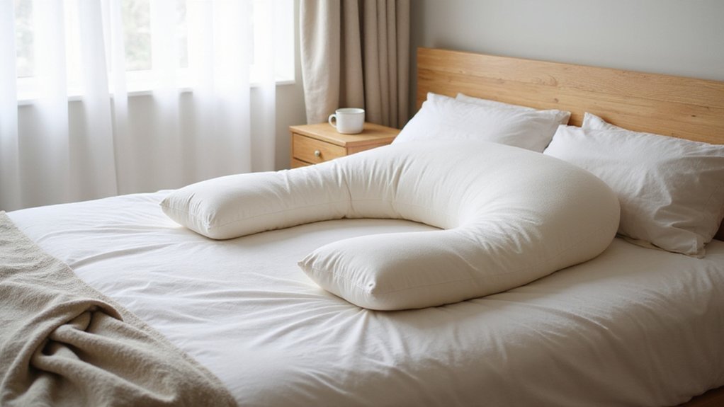 using pregnancy pillow properly