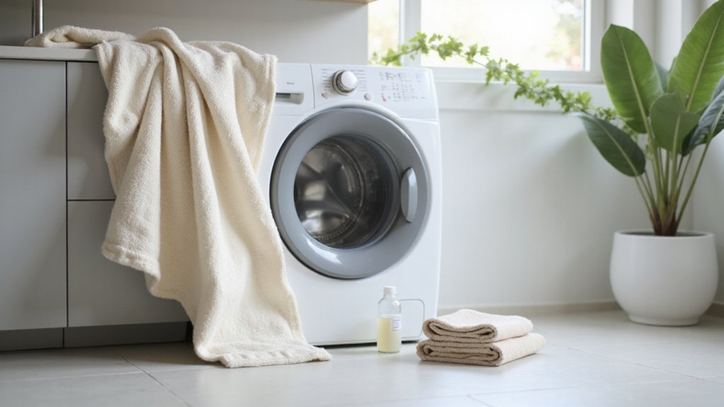 wash weighted blanket gently